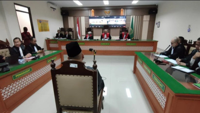 Dedengkot Ponpes Al Zaytun Dituntut 1,5 Tahun Penjara, Panji Gumilang: Merdeka!