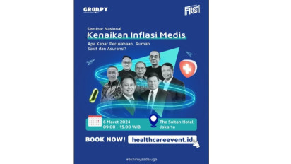 Seminar Kesehatan Nasional yang bertajuk “Kenaikan Inflasi Medis: Apa Kabar Perusahaan, Rumah Sakit, dan Asuransi?
