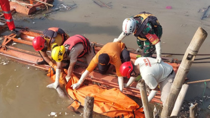 Korban Tenggelam di Dam Timbang Sungai Serayu Wonosobo Ditemukan Meninggal Dunia