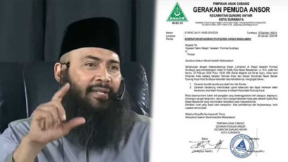 Pengajian Ustaz Syafiq Riza Basalamah Batal, GP Ansor: Provokatif dan Adu Domba