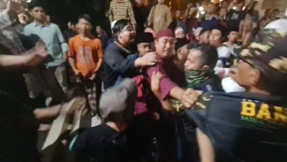 Banser Bubarkan Pengajian Ustadz Syafiq Basalamah di Masjid As Salam Purimas, Sempat Terjadi Baku Hantam