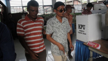 Miris, Surat Suara Penyandang Disabilitas Diduga Tak Ada Huruf Braile, KPU Bilang Begini