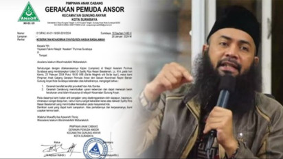 Ustaz Syafiq Riza Basalamah Ditolak GP Ansor di Surabaya, Afif Fuad Tuding Ceramahnya Berbahaya: Pengikutnya Bisa Jadi…