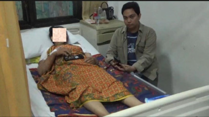 Korban Penyiraman Air Keras Oleh Mantan Suami nya, Kini Menjalani Perawatan Intensif