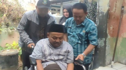 50 Kursi Roda Dibagikan ke Disabilitas, Dinsos Kota Tangerang: Ini Sebagai Komitmen