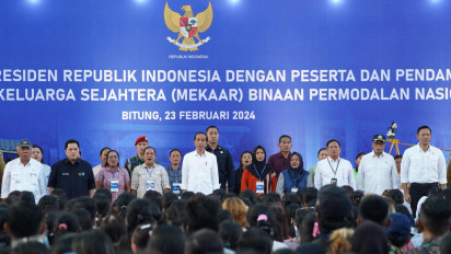Nama Produk dengan Nama Anaknya, Nasabah Mekaar Ini Dipuji Jokowi