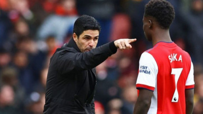 Liga Champions: Mikel Arteta Beri Update soal Cedera Bukayo Saka Jelang Arsenal Vs Shakhtar Donetsk, Absen?