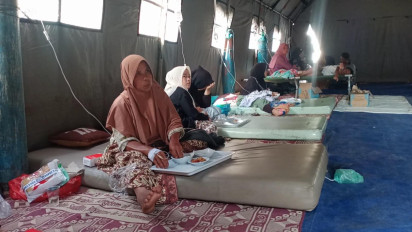 Ratusan Warga Mandailing Natal Korban Keracunan Gas PT Sorik Merapi Tinggalkan Rumah Sakit