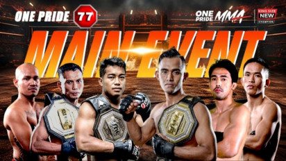 One Pride MMA 77: Duel Sang Juara Nasional Buat Veldrome Bergetar