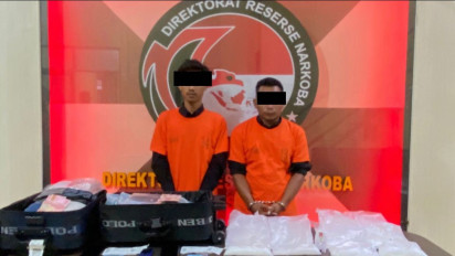 Polda Sumut Tangkap Jaringan Aceh Sulawesi Selundupkan Narkoba di Bandara Kualanamu