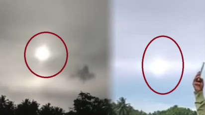 Detik-detik Penampakan Dua Matahari di Mentawai, Ahli Cuaca sebut Fenomena Parhelion