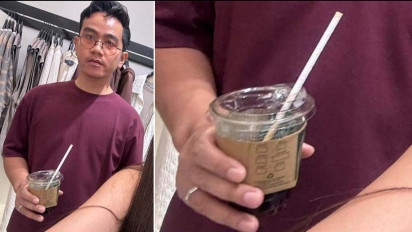 Gibran Keciduk Pakai Gelas Plastik Produk Starbucks, Dirujak Netizen Gara-gara Pernah Kritik Cak Imin Soal Botol Plastik