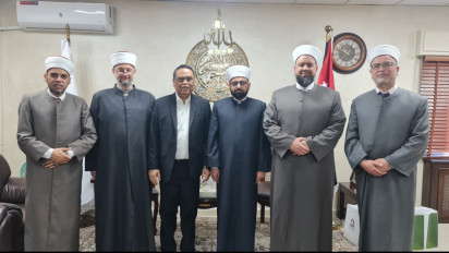 Kunjungi Yordania, Komjen Pol. (Purn) Syafruddin Kambo Bahas Kerjasama dengan Grand Mufti