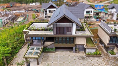 Penampakan Megah dan Mewahnya Rumah Menteri di IKN, Netizen: Rakyat Disuruh Antri Beras