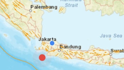 Banten Diguncang Gempa Magnitudo 5,7, Tidak Berpotensi Tsunami