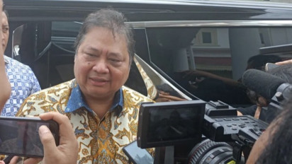 Airlangga: Anggaran Makan Siang Gratis Kira-kira Rp15 Ribu per Anak