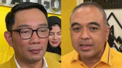 Golkar Siapkan Ridwan Kamil dan Ahmed Zaki Iskandar Maju sebagai Calon Gubernur DKI Jakarta