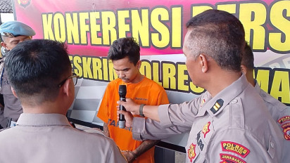 Cemburu Jadi Alasan Tersangka R Bogem "Wanita Berhelm" di Cimahi, Videonya Viral, Ini Kata Polisi