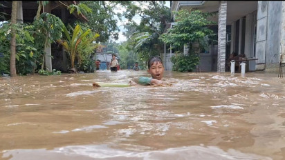 Sungai Pemali Meluap, 7 Kecamatan di Kabupaten Brebes Terendam Banjir