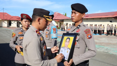 Gegara Pakai Narkoba Seorang Oknum Polisi Dipecat Tidak Hormat