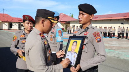 Gegara Pakai Narkoba Seorang Oknum Polisi Dipecat Tidak Hormat