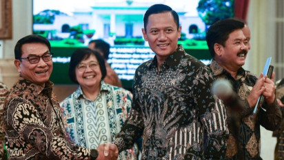 Heboh Dulu Saling Serang Kini AHY-Moeldoko Bersalaman, Pengamat Akhirnya Akui Kebenaran Peran Jokowi Besar