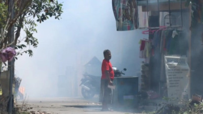 Cegah Wabah Penyakit Pasca Banjir, Dinkes Demak Gencarkan Fogging dan Dekontaminasi