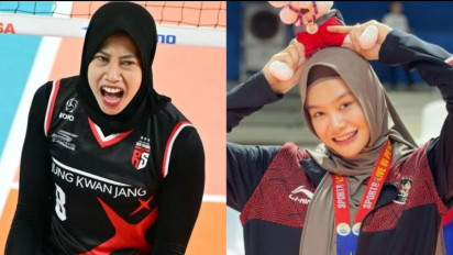 Lagu Rungkad Berdendang di Pertandingan Red Sparks, Megawati Hangestri Ungkap Hal Ini ke Wilda Nurfadhilah ..