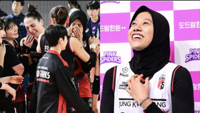 Megawati Hangestri Akhirnya Ungkap Alasan Dirinya Menangis Meski Red Sparks Menang atas Pink Spiders, Katanya...