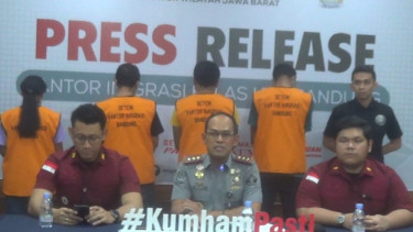 Empat Warga Negara Timor Leste Diamankan Petugas Imigrasi Bandung, lantaran Tidak Memiliki Dokumen Paspor Resmi