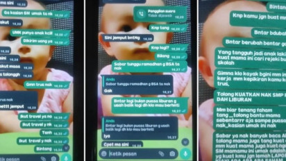 Isi Chat Terakhir Bintang Sebelum Tewas Mengenaskan Dianiaya Senior, Tampak Ketakutan dan Terancam: Tolongggg!