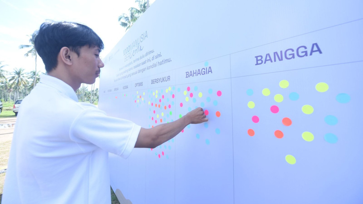 Dukung Program 1.000 Manusia Bercerita, Pertamina Berbagi Aksi Nyata Jaga Kesehatan Mental Pekerja
            - galeri foto