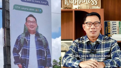 Diprank Ridwan Kamil? Ternyata Begini Klarifikasi Soal Baliho OTW Jakarta yang Viral Dikaitkan dengan Maju Pilkada