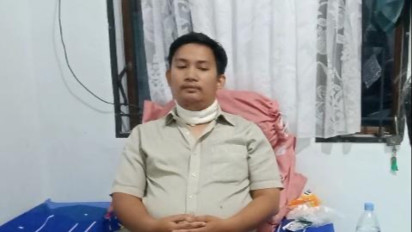 Nyaris Tewas, Ini Cerita Luthfi Korban Leher Terlilit Kabel Menjuntai di Medan
