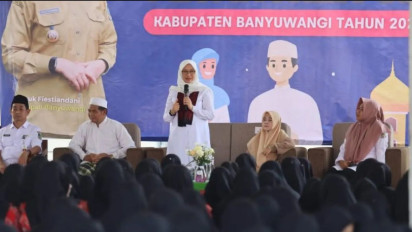 Cegah Bullying, Bupati Banyuwangi Ajak Santri Jadi Duta Antiperundungan