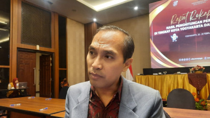 Rekapitulasi Penghitungan Suara, Paslon 02 Prabowo-Gibran Menang Telak di Kota Yogyakarta