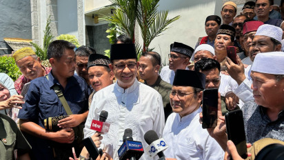 Tak Mau Berandai-andai Ikut Pilkada DKI Jakarta, Anies Pilih Fokus Pada Hasil Pilpres 2024