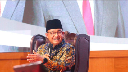 Anies Baswedan Tanggapi Soal Airlangga Hartarto Simulasi Makan Siang di Tangerang Selatan