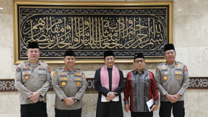 Ditemui Tim Ops NCS Polri, KH Nasaruddin Umar: Masjid Istiqlal Jadi Jembatan Pemersatu Bangsa