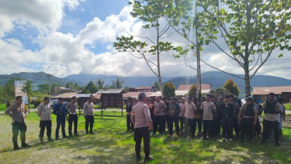 Warga Kampung Landikma Buat Keributan di Kantor Bawaslu Yalimo Hingga Serang Polisi, Ini Sebabnya