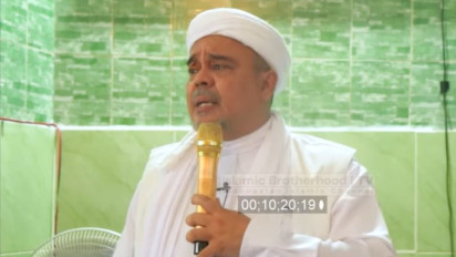 Habib Rizieq Singgung Ada Pihak yang Turunkan Preman di Pemilu 2024: Dipikir Kita Takut Kali ya!