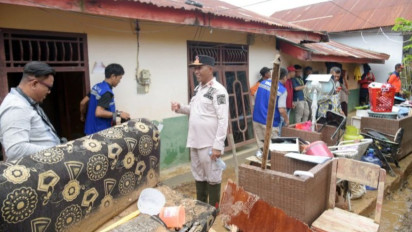 Bencana Banjir dan Longsor di Kendari Akibatnya 663 Rumah Warga Terdampak