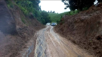 Sempat Terputus Akibat Longsor, Lintas Sulawesi - Gorontalo Utara Sudah Dapat Dilewati