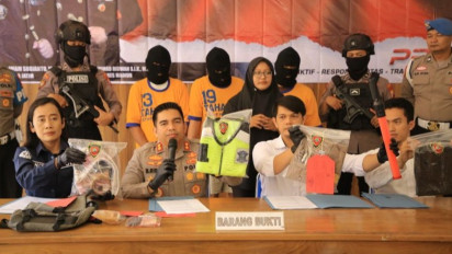 Komplotan Perampok Truk Muatan Rokok Senilai Rp3,1 M Dibekuk Polres Madiun, 6 Orang Masih DPO