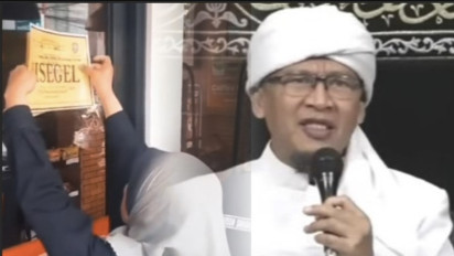 Buntut Keluhan Aa Gym, Minimarket di Dekat Ponpes DT Bandung Disegel Satpol PP