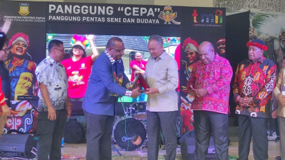 Fokus soal Fondasi Sosial Budaya di Papua, Pj Gubernur Papua Pegunungan Bangun Kerja Sama dengan Anjungan Papua di TMII
