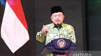 Terpilih Kembali  Secara Aklamasi untuk Ketiga Kalinya Jadi Ketum Dewan Masjid Indonesia, Jusuf Kalla: Saya Tak Pernah Meminta Jabatan!