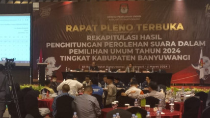 Muncul Data Beda, Rekap Suara Pemilu di Banyuwangi Dihujani Protes dan Hitung Ulang Suara TPS