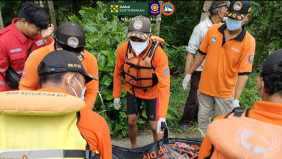 Jasad Mr. X Tersangkut Batang Bambu di Sungai Serang Kulon Progo, Ini Ciri-Cirinya