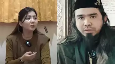 Mantan pramugari cantik sekaligus YouTuber Teh Novi yang ungkap pernah diajak hal ini oleh Gus Samsudin. Source: tim tvOnenews